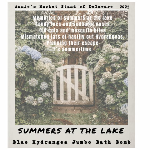 Summers at the Lake ~ Jumbo Milk Bath Bomb