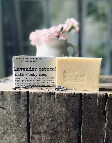 Lavender + Oatmeal Baby Soap