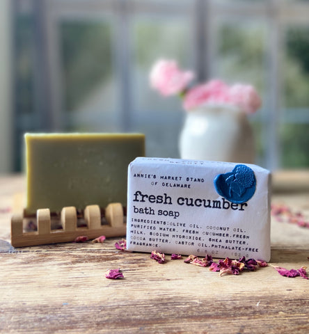 Fresh Cucumber Soap - with fresh ingredients